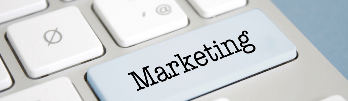 A header image for "What Marketing Materials Do I Need for my Business" on LOJO Marketing's Galactic Learning Center.