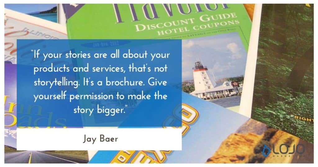 Storytelling Quote Jay Baer