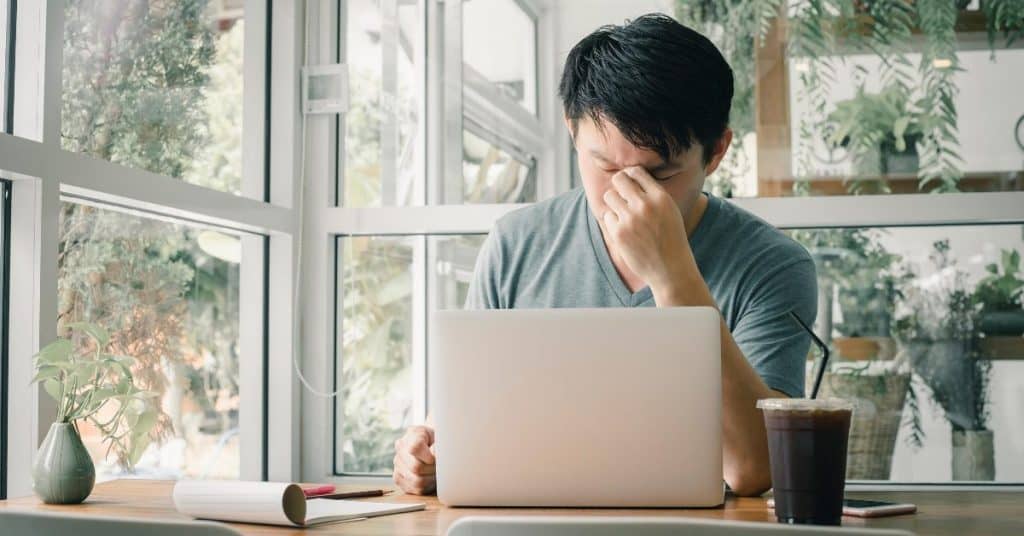 A featured image from the LOJO article "How To Deal With Zoom Fatigue (According To The Experts)"