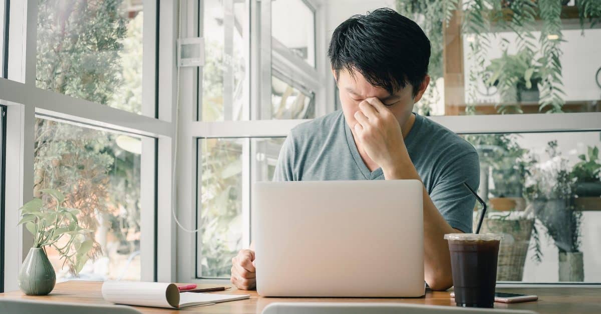 A featured image from the LOJO article "How To Deal With Zoom Fatigue (According To The Experts)"