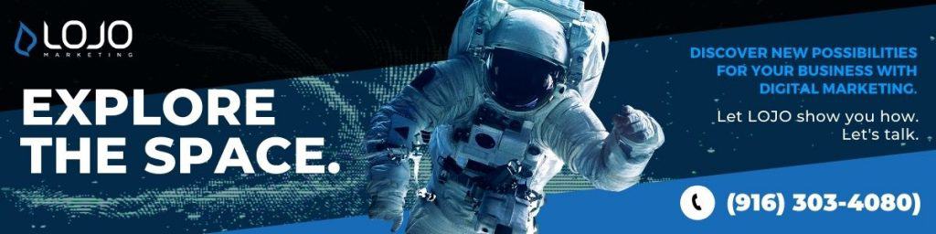 A banner ad promoting our services at LOJO Marketing.