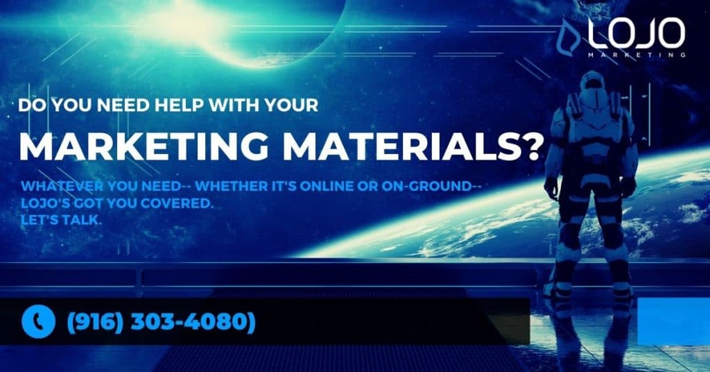 A banner ad promoting our services at LOJO Marketing.