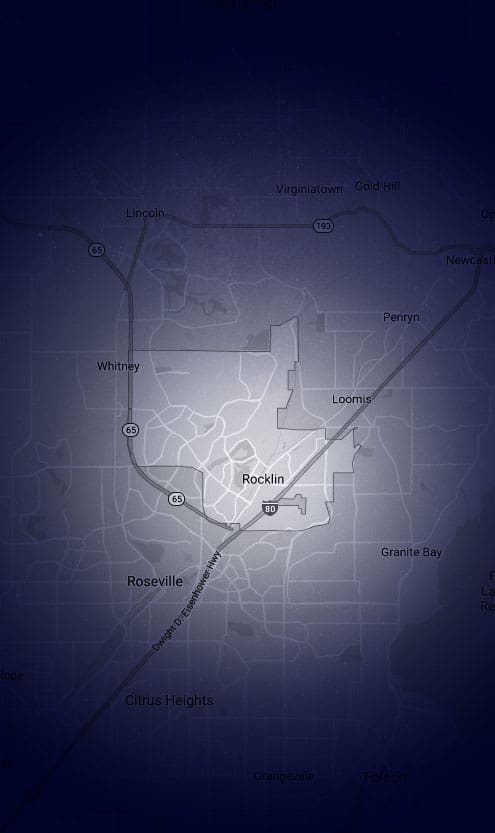 Brand Development Rocklin Map