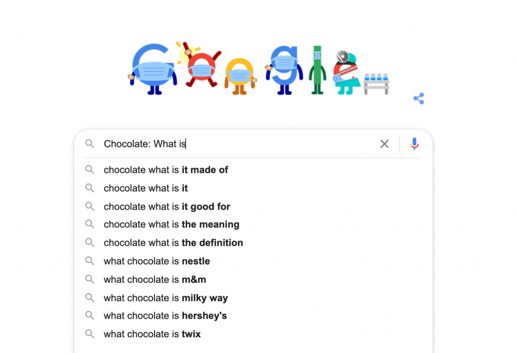 Autocomplete for Content and Keyword Search
